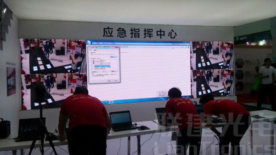 聯(lián)建光電亮相深圳安博會